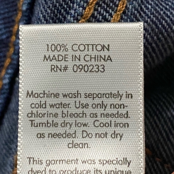 PacSun Dark Wash Button Front Denim Jean 100% Cotton Mini Skirt Size 26 (Small) - Picture 5 of 5